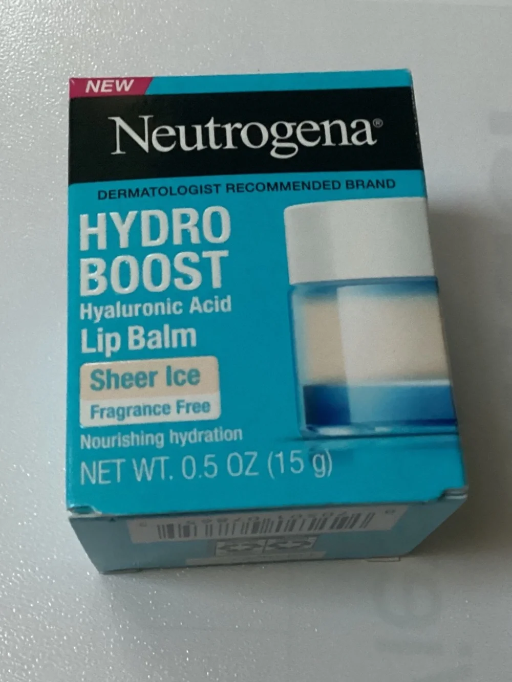Neutrogena Hydro Boost Hyaluronic Acid Lip Balm Sheer Ice for sale Fragrance Fre